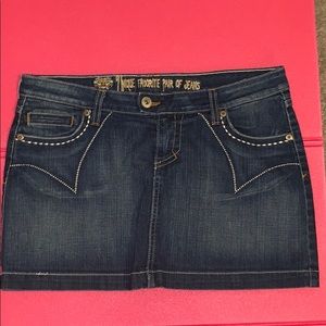 Denim skirt